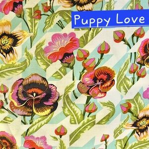 Puppy Love Untamed Floral Pattern Fabric
